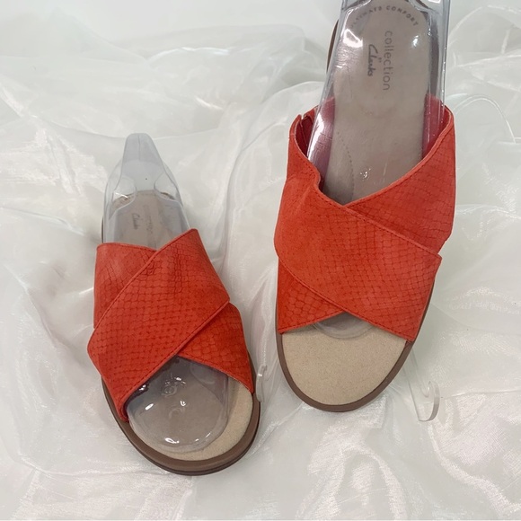 Collection by Clarks, Suede Declan, Ivy Slide Sandal! - Picture 4 of 7